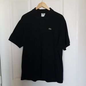 Men's Lacoste Black Polo